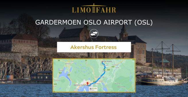Castle Quest: Oslo Airport to Akershus Fortress Trip