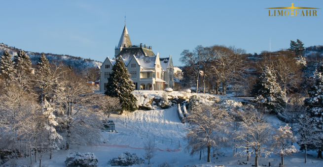 How to get from Bergen Airport to Gamlehaugen?