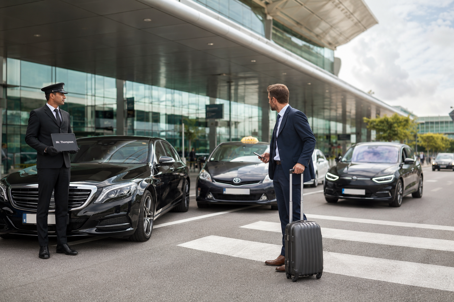 Chauffeur Service vs Uber vs Taxi: The Real Cost Breakdown for Business Travelers in 2026