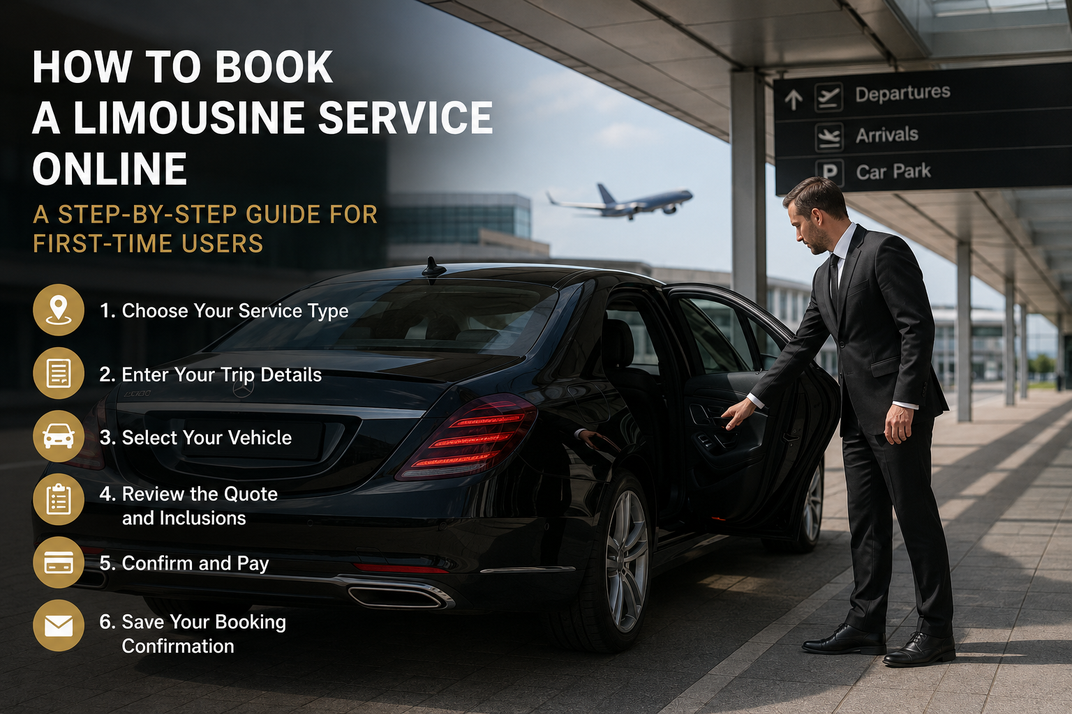 How to Book a Limousine Service Worldwide: Step-by-Step Guide